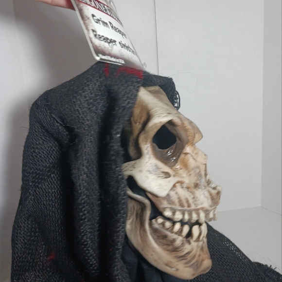 Zagone Studios Halloween Mask Grim Reaper Face Mask - Picture 10 of 10